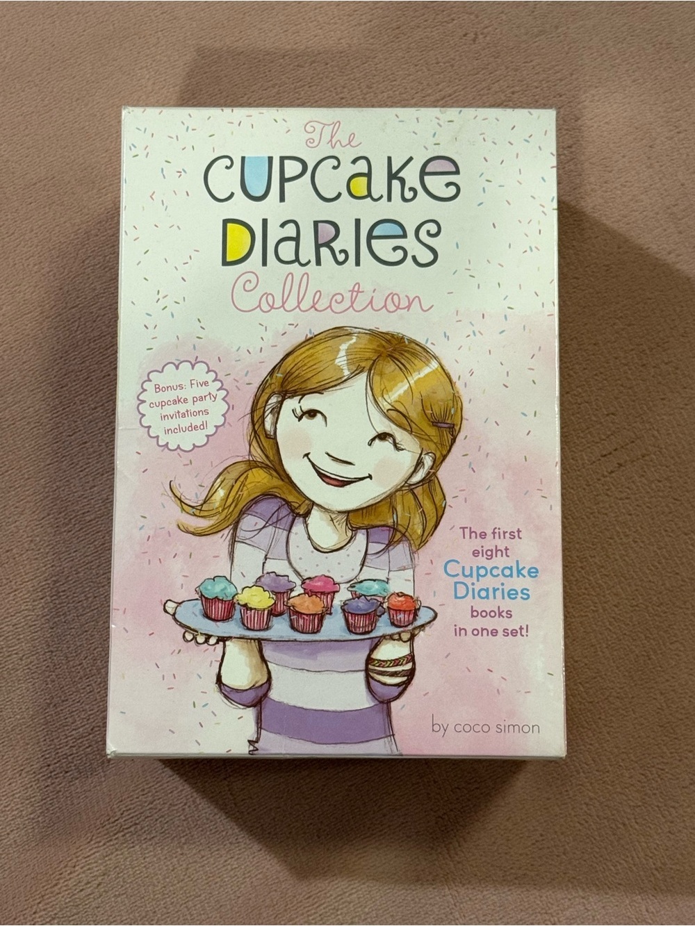 The Cupcake Diaries Collection by Coco Simon - Pink & Pastel Box Set